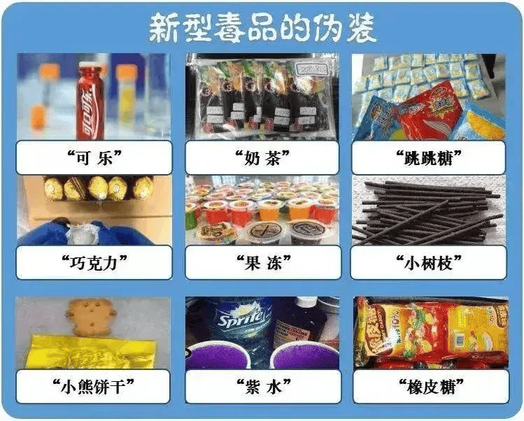 新型毒品包装大全图图片