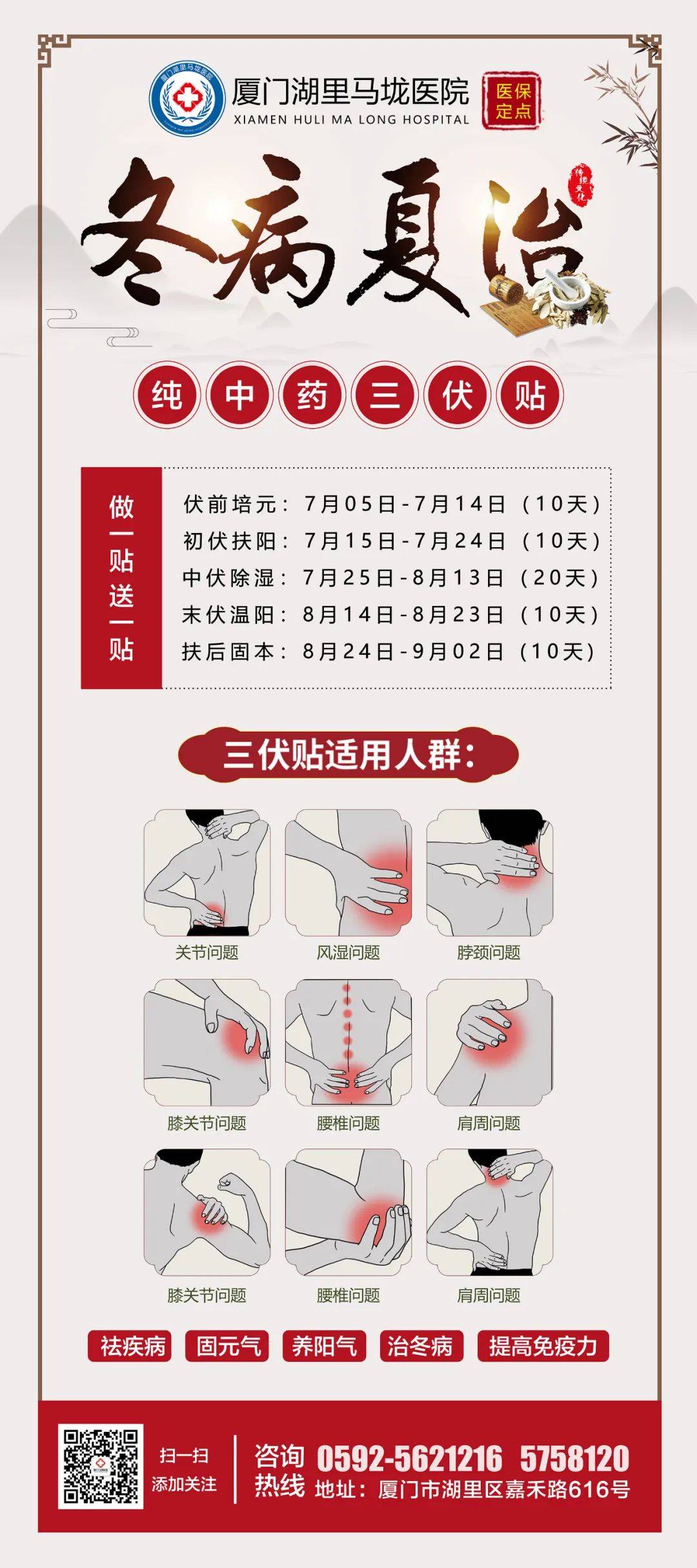 脾虚三伏贴的位置图解图片