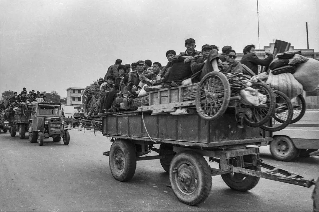 1993年,山东菏泽巨野县薛扶集乡,经历过多次洪水的家园.