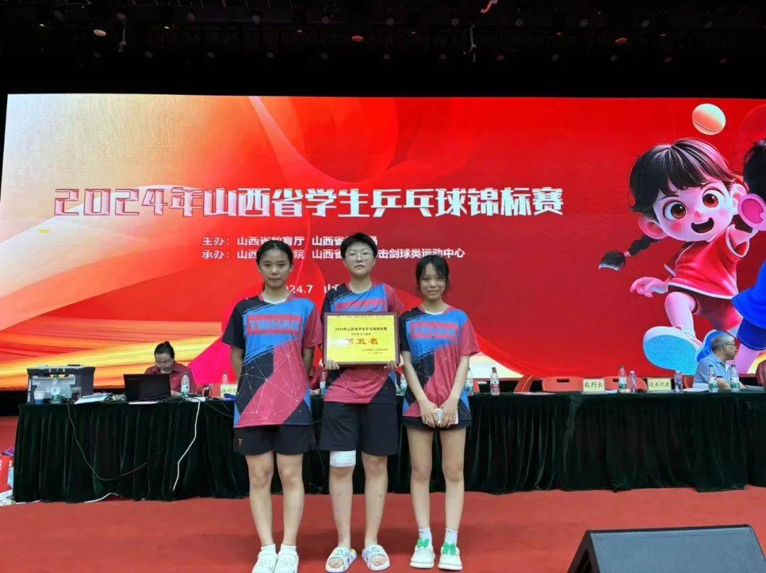 临汾市平阳中学乒乓球队在山西省锦标赛上斩获佳绩 展现青春风采