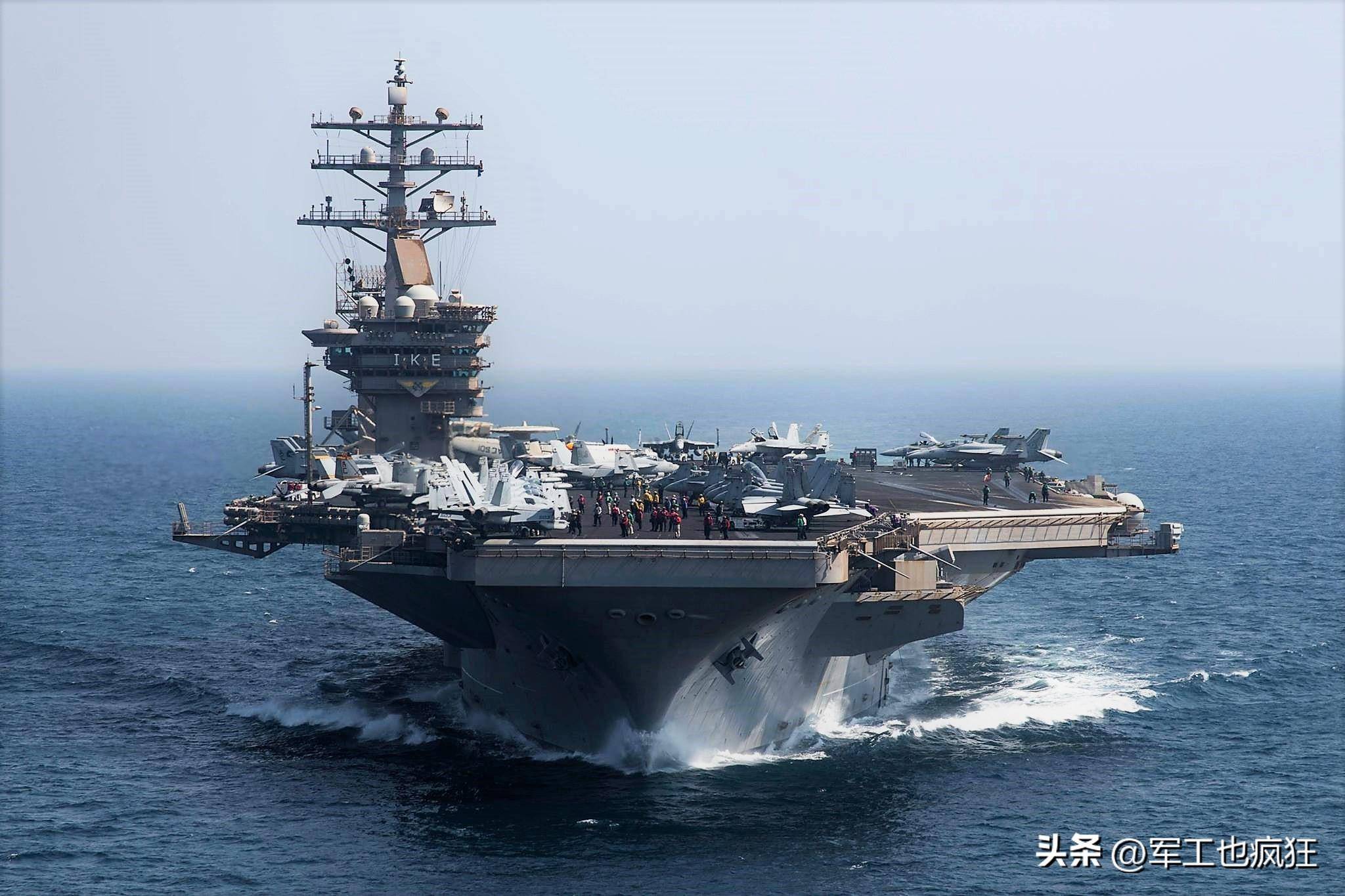 2024年5月31日,胡塞武装声称袭击了艾森豪威尔号(cvn