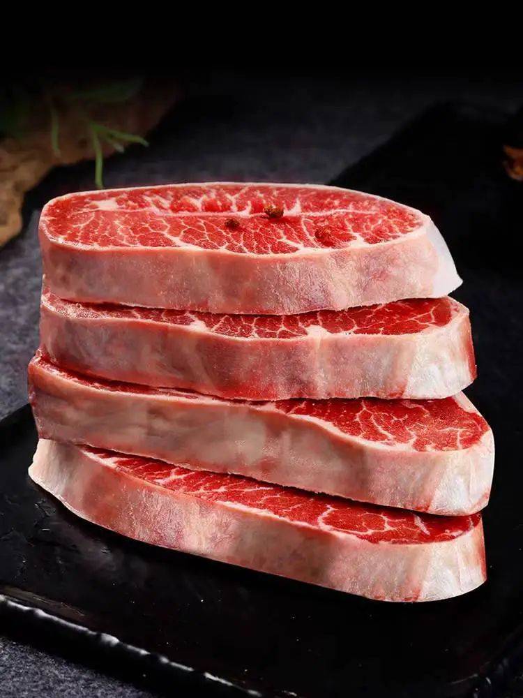 【澳洲原切和牛m5霜降板腱牛排】158元秒杀2斤赠2袋黑胡椒海盐!