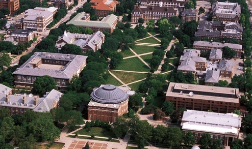 上升至并列第4;密歇根大学安娜堡分校依然是第9名;伊利诺伊大学厄巴纳