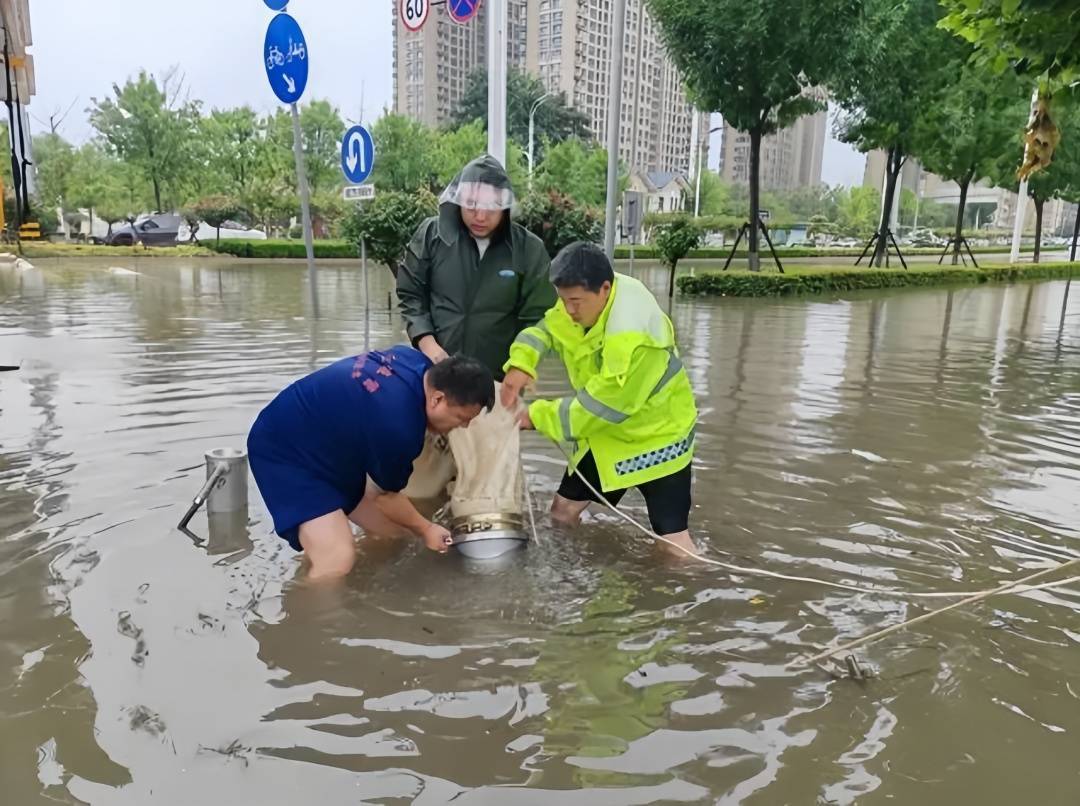 河南许昌洪水图片