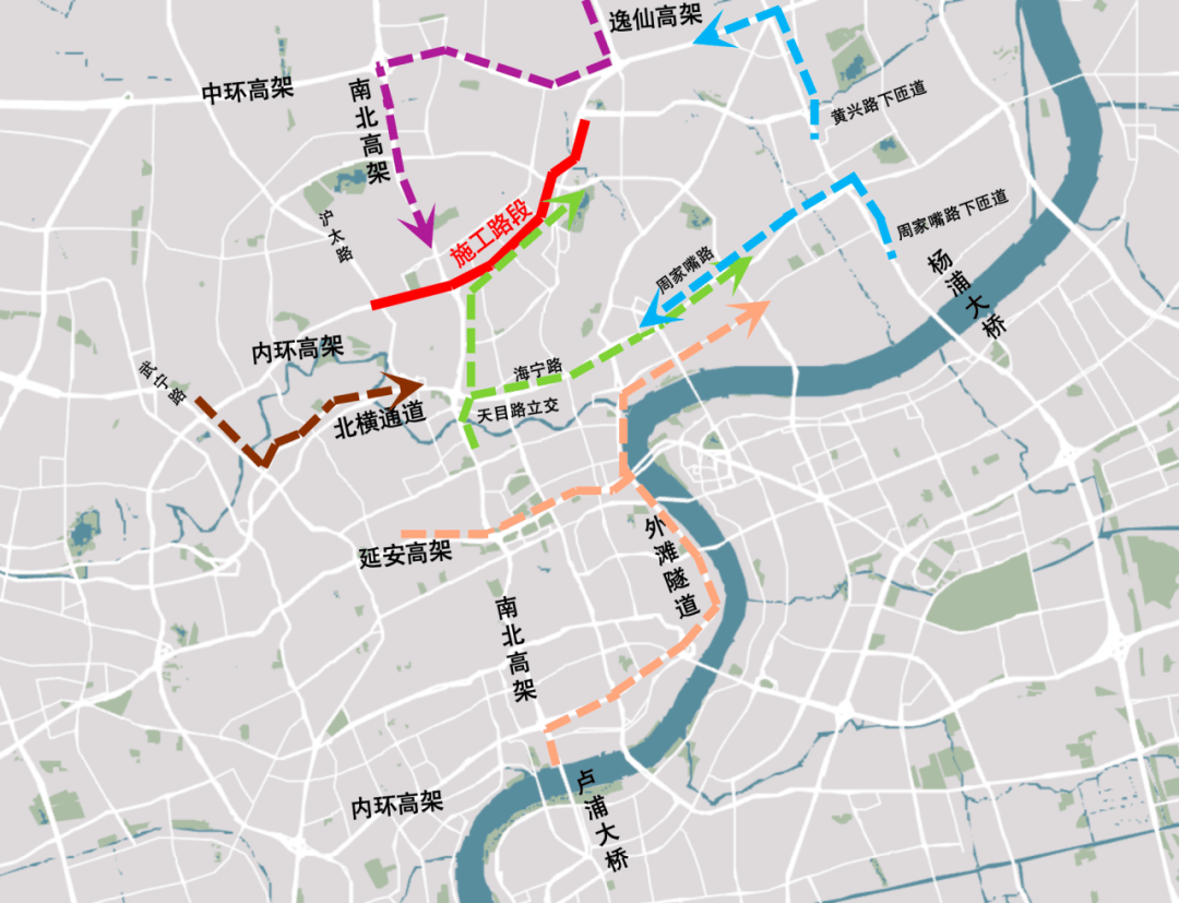 内环高架这项工程再启动!相关路段交通受影响