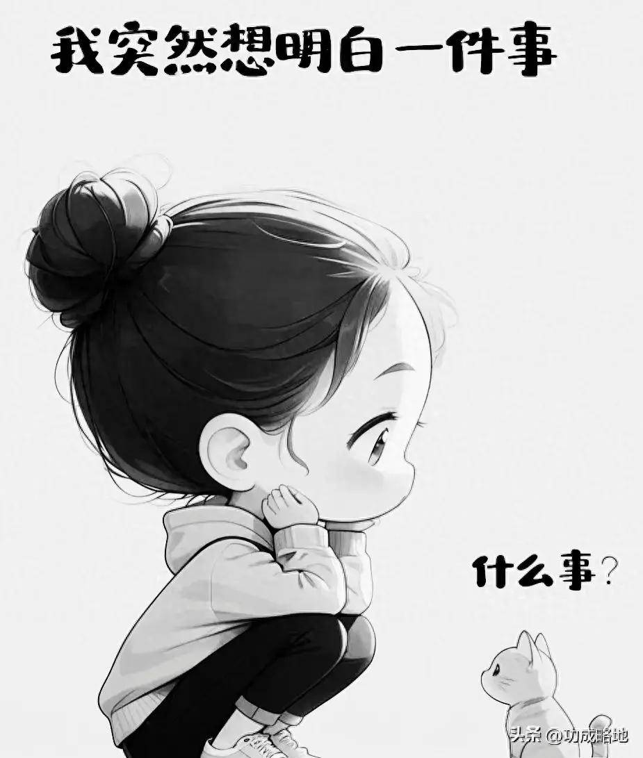 我终于明白了一件事,我对自己和一些事的看法