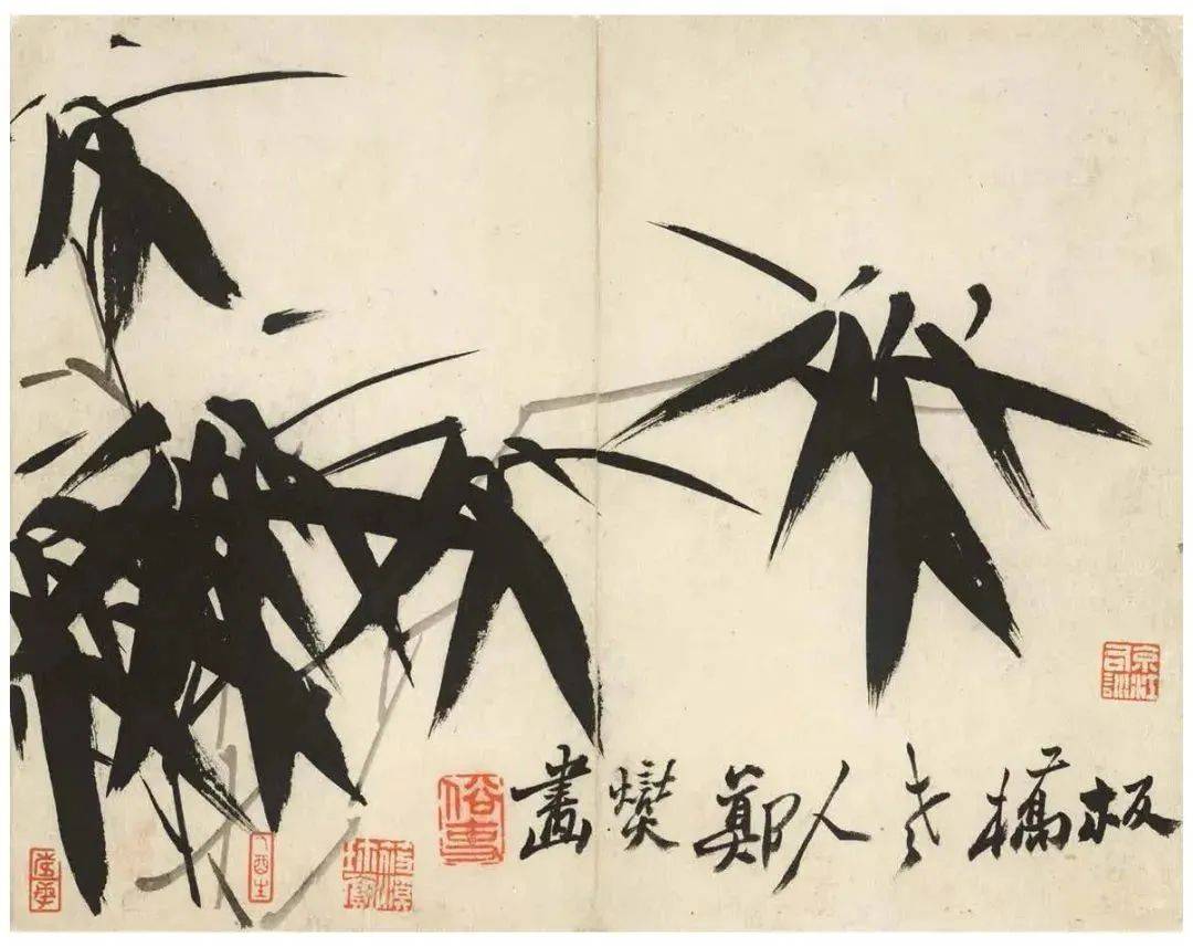 当郑板桥遇见石涛——兰竹_郑燮高_cm_故宫