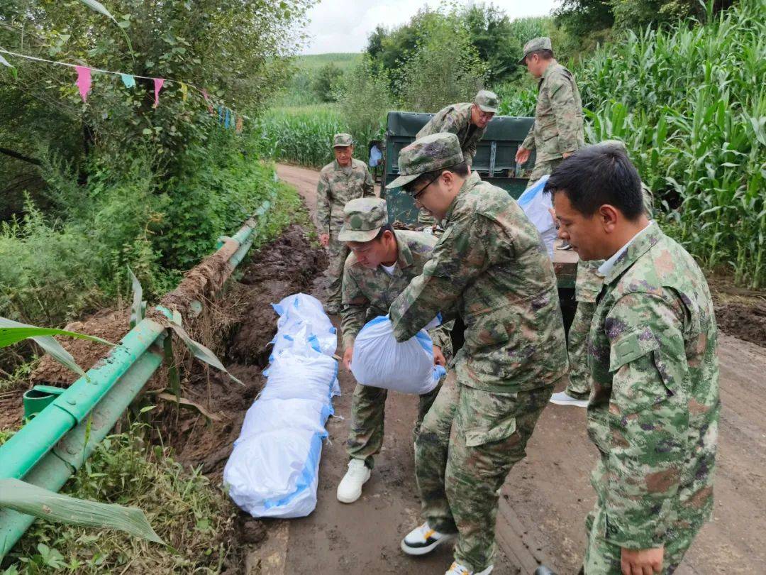 抚松县抽水乡开展防汛应急演练