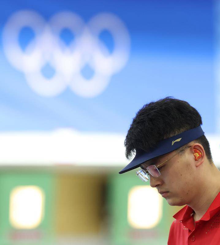 ,2024年7月27日 7月27日,中国选手张博文在