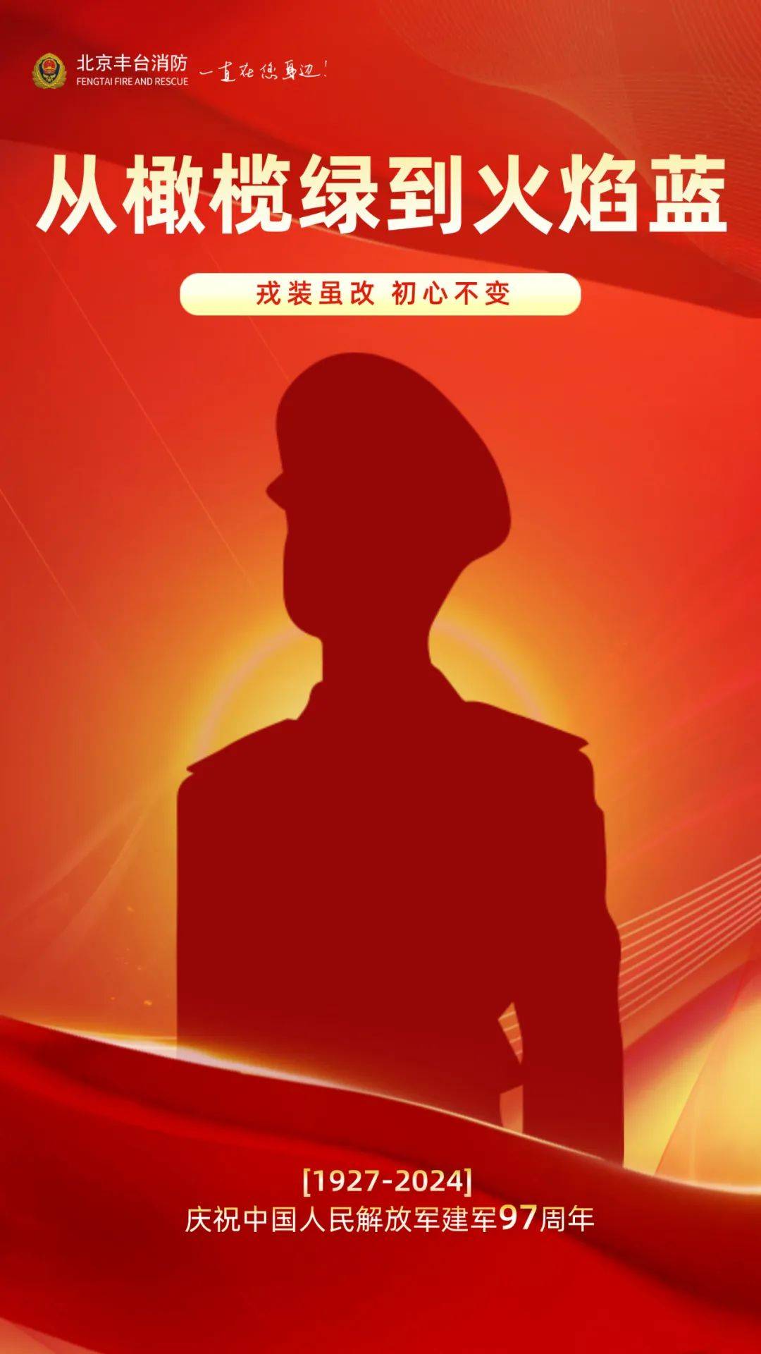 【八一建军节】致敬最可爱的人!不忘初心,守护平安!