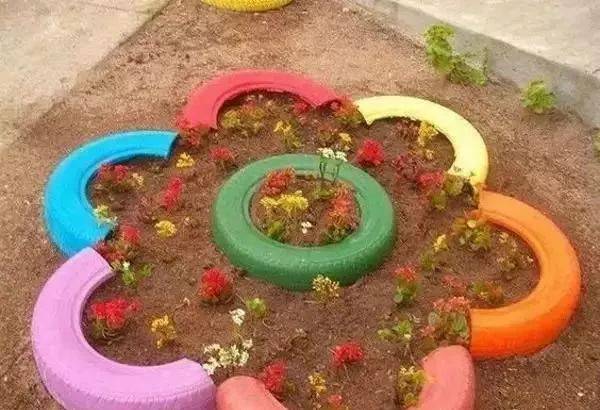 【疯狂轮胎】装扮出一个有意思的幼儿园环境!