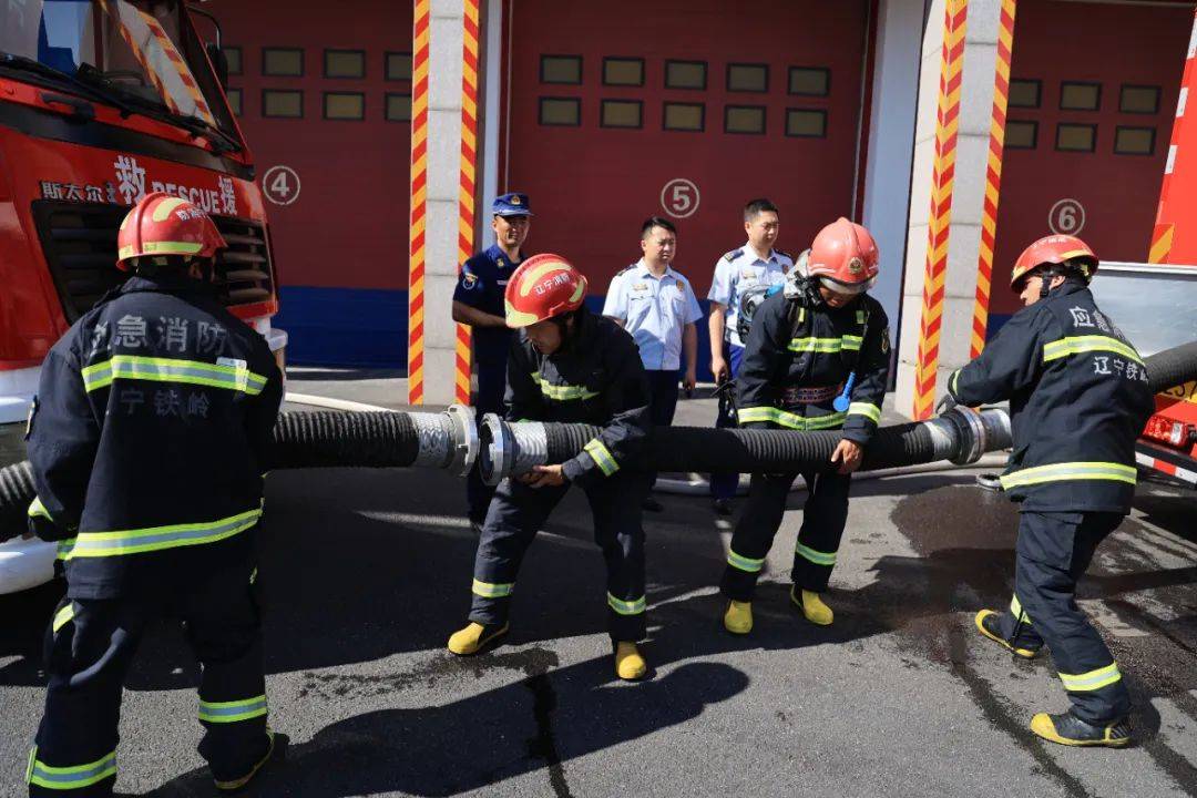 淬火强能靶向提升丨调兵山市消防救援大队圆满完成政府专职消防员集中