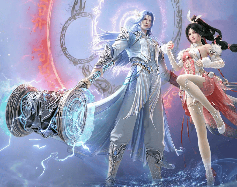 斗罗大陆:4大主角换新装,小舞花瓣裙绝美,唐舞桐jk碾压光之女神