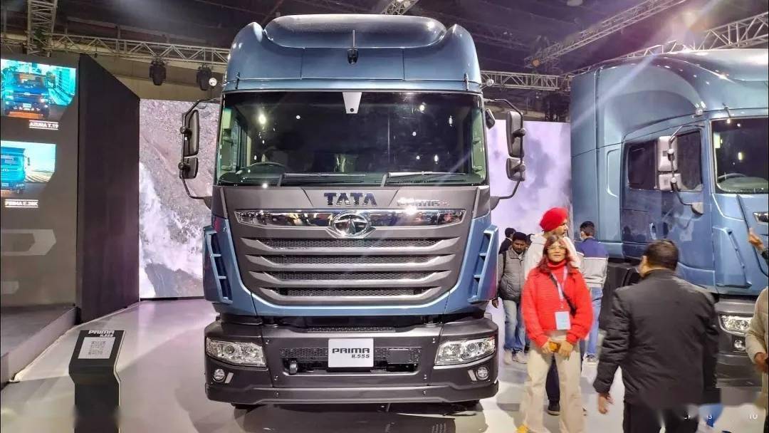 三哥也玩氢内燃机,印度塔塔prima h.55s牵引车了解一下