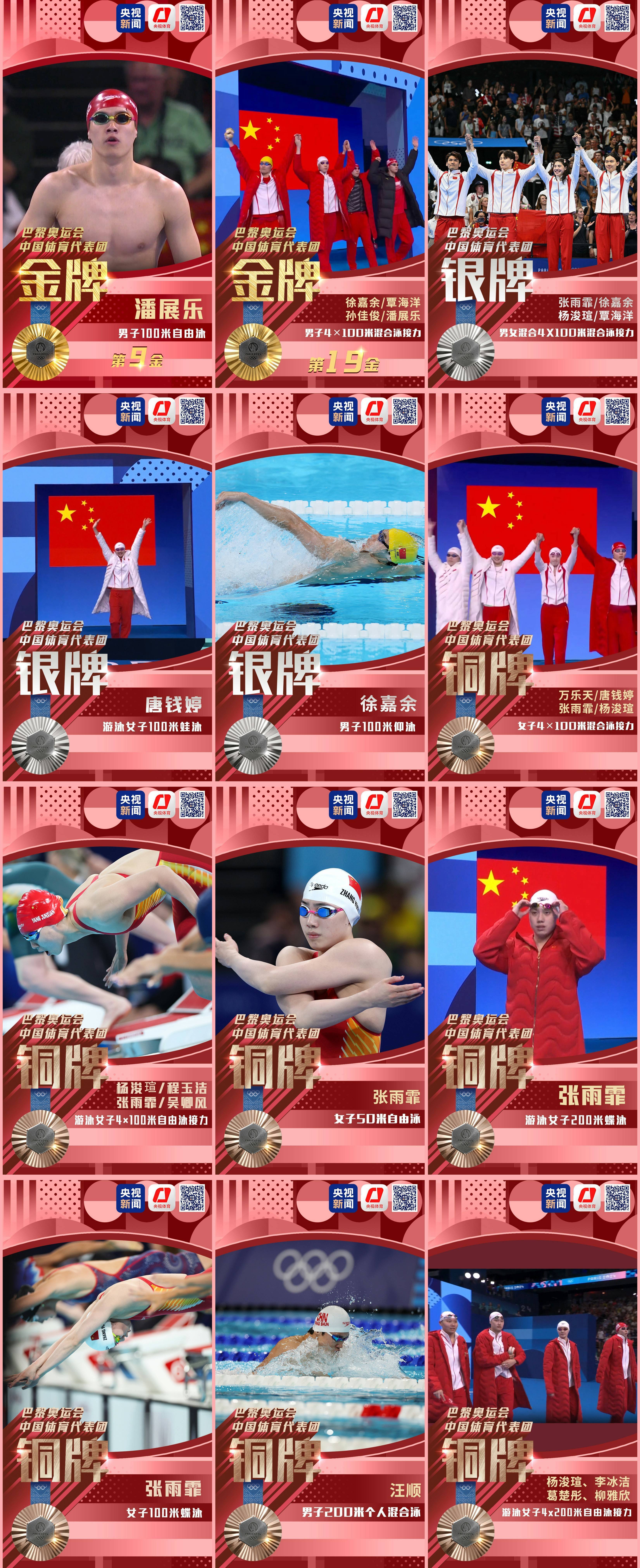张雨霏已入账4枚奥运奖牌,张雨霏已入账4枚奥运奖牌是真的吗