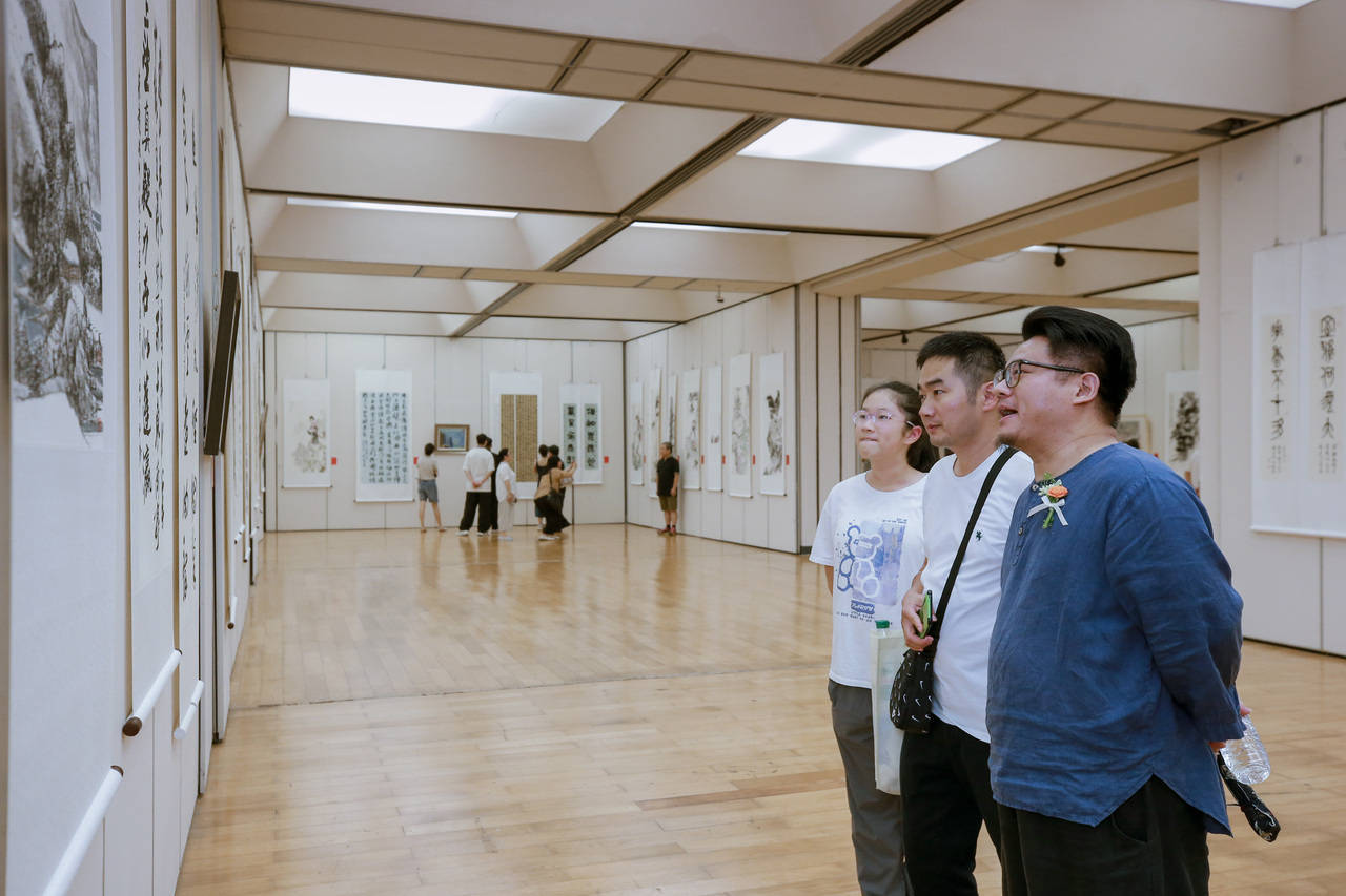 2024"西湖杯"书画展启幕,纪念黄宾虹诞辰160周年_杭州市_艺术_活动