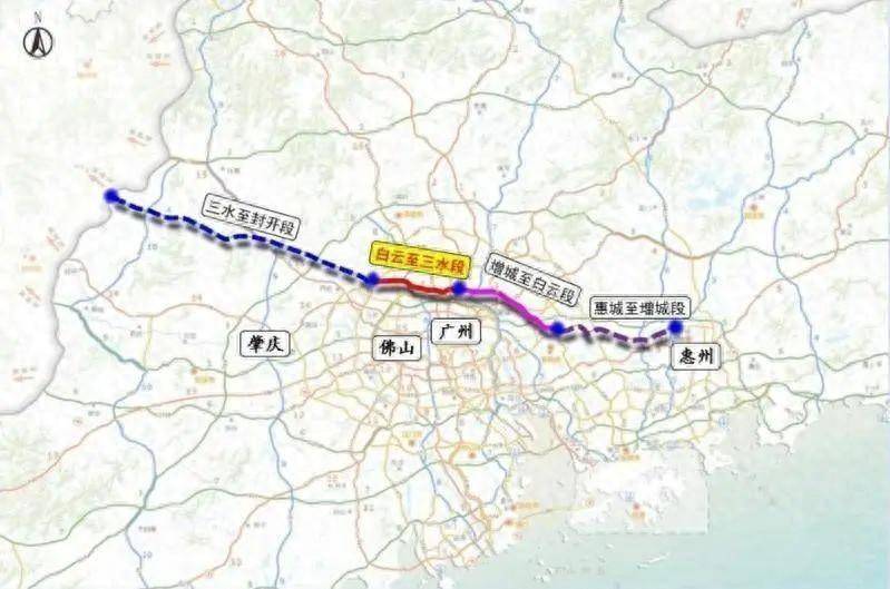 37亿!惠州至肇庆高速公路白云至三水段项目第二批土建施工中标