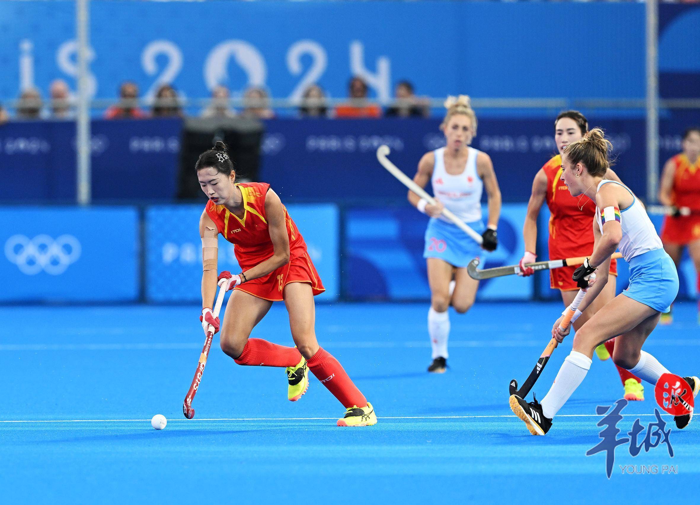 图集|追平历史最佳战绩,中国女子曲棍球队获得巴黎奥运会亚军