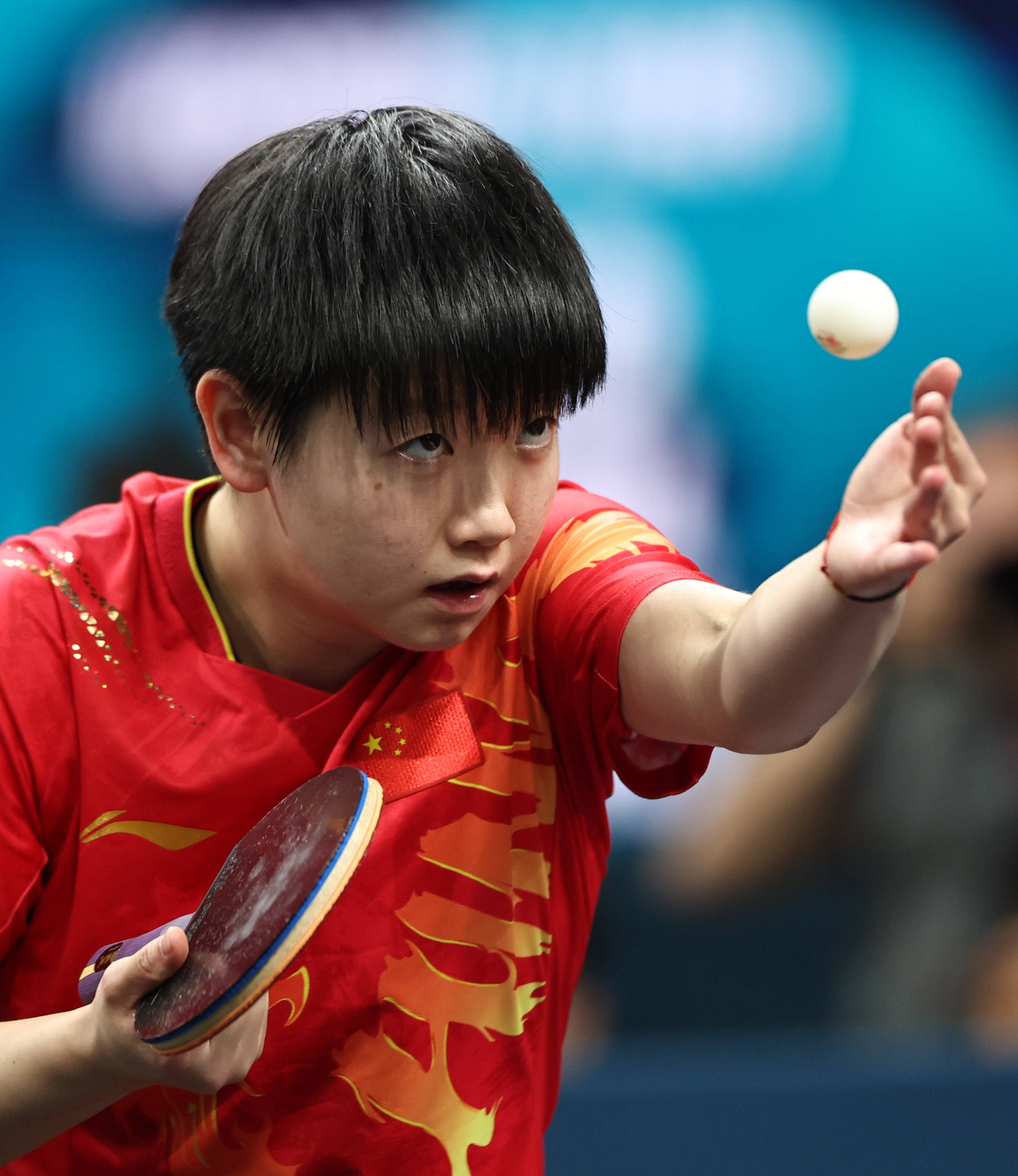 国乒首次包揽奥运5金_王曼昱_陈梦_孙颖莎