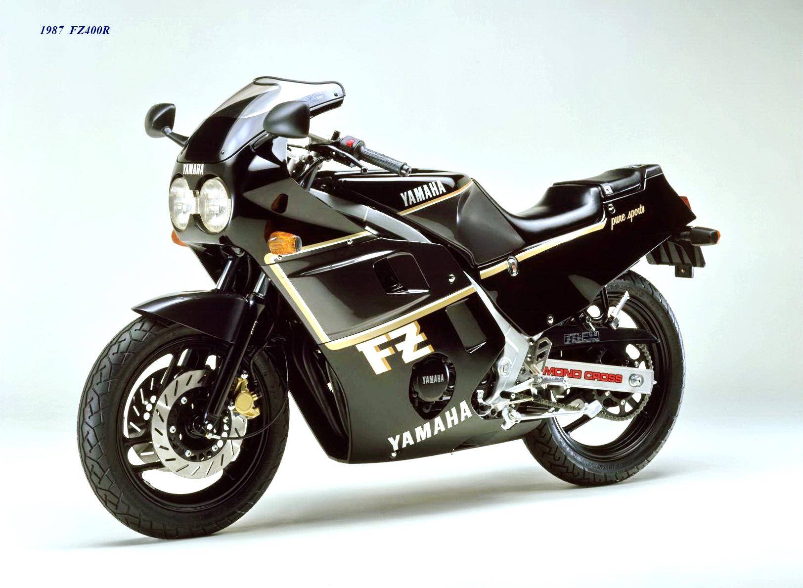 车型历史图库yamaha四气缸中型街车fz400系列