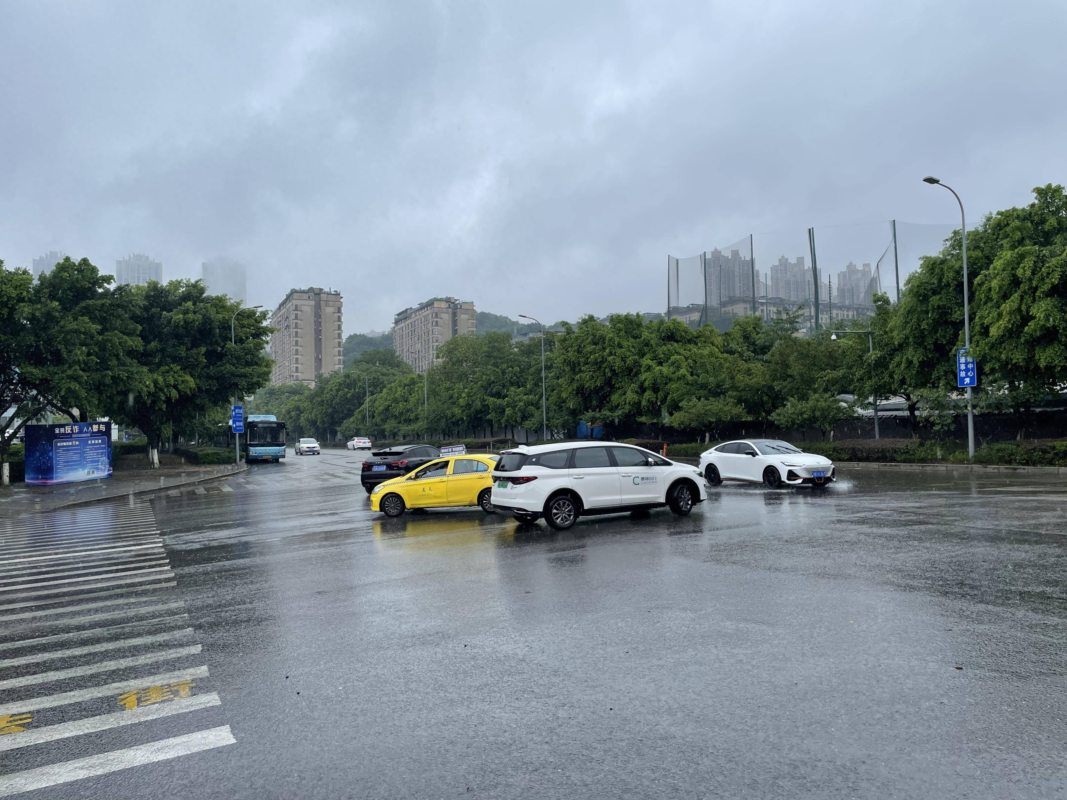无“灯”路口人车抢行太危险_镜泊_中路_女士