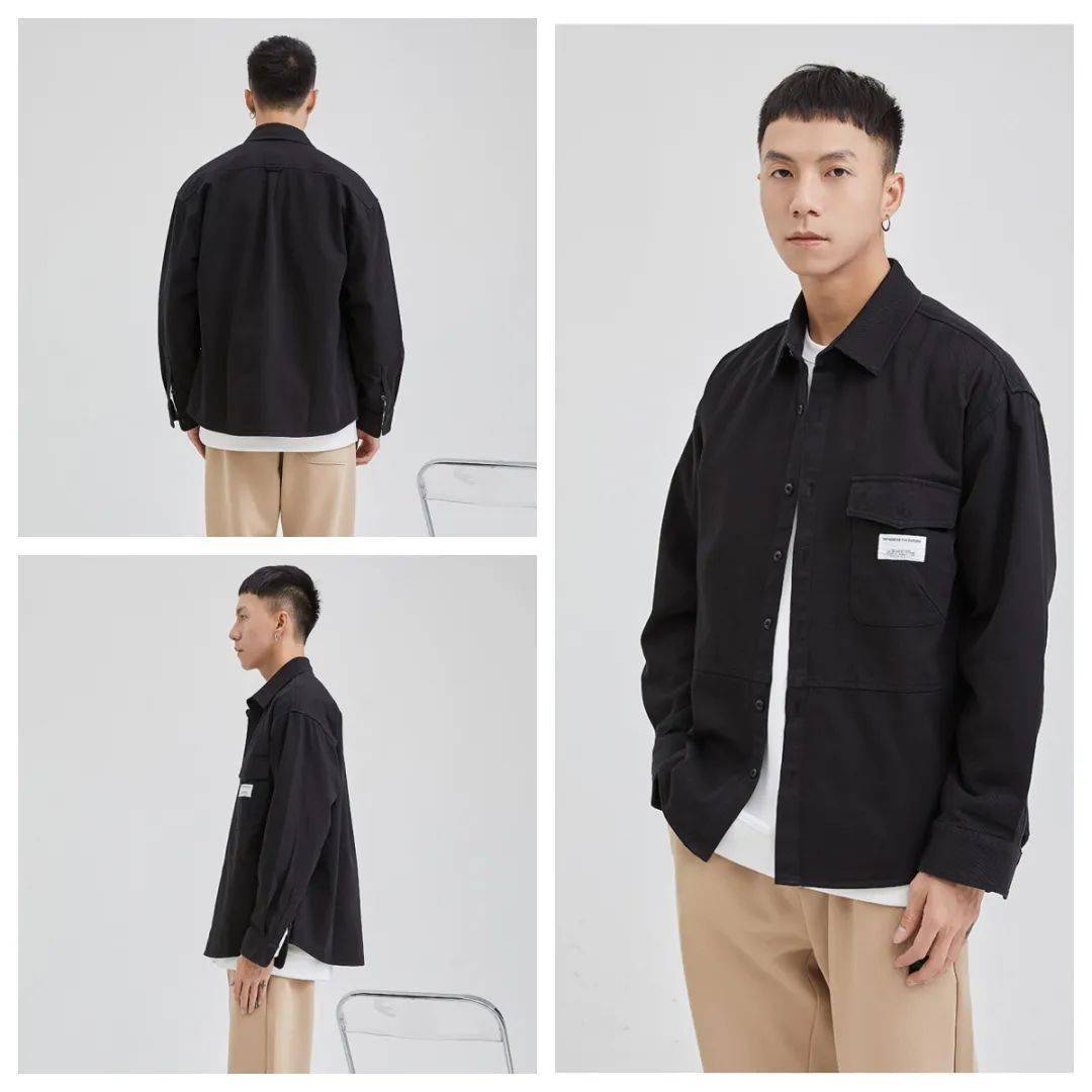 你和潮男的距离就差一件日系工装!穿上秒变型男,吸引众多美女的目光