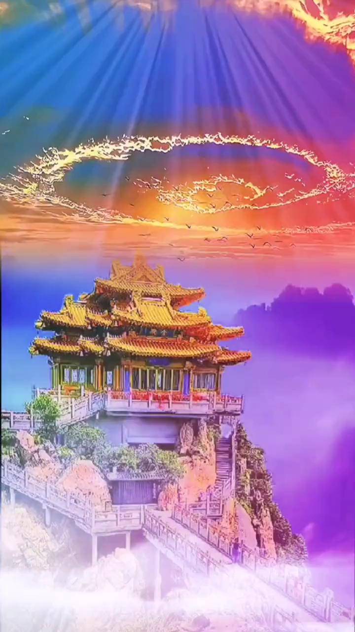 上热门 紫气东来紫气自东而来,寓意祥瑞降临