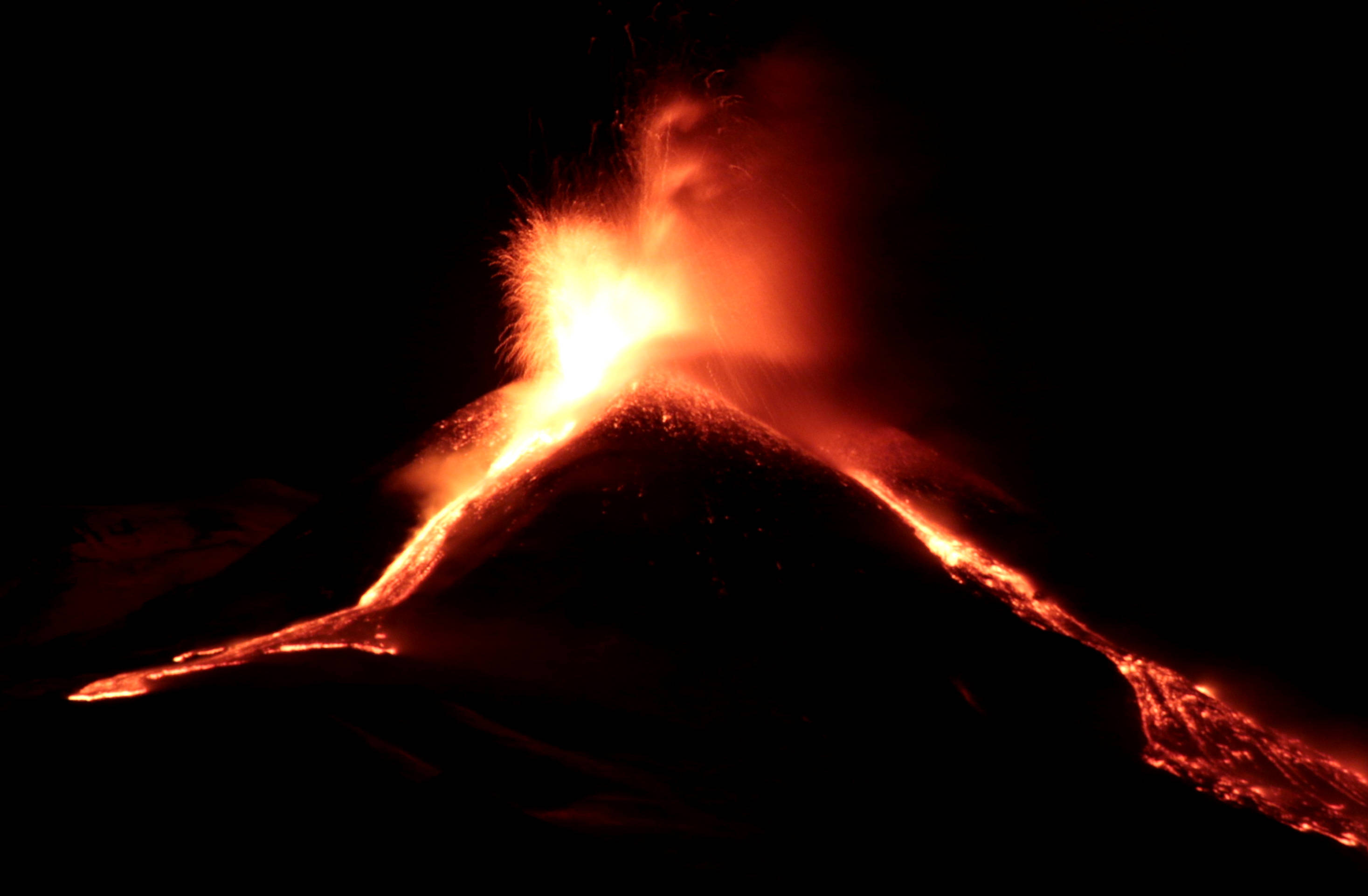 火山种类图片