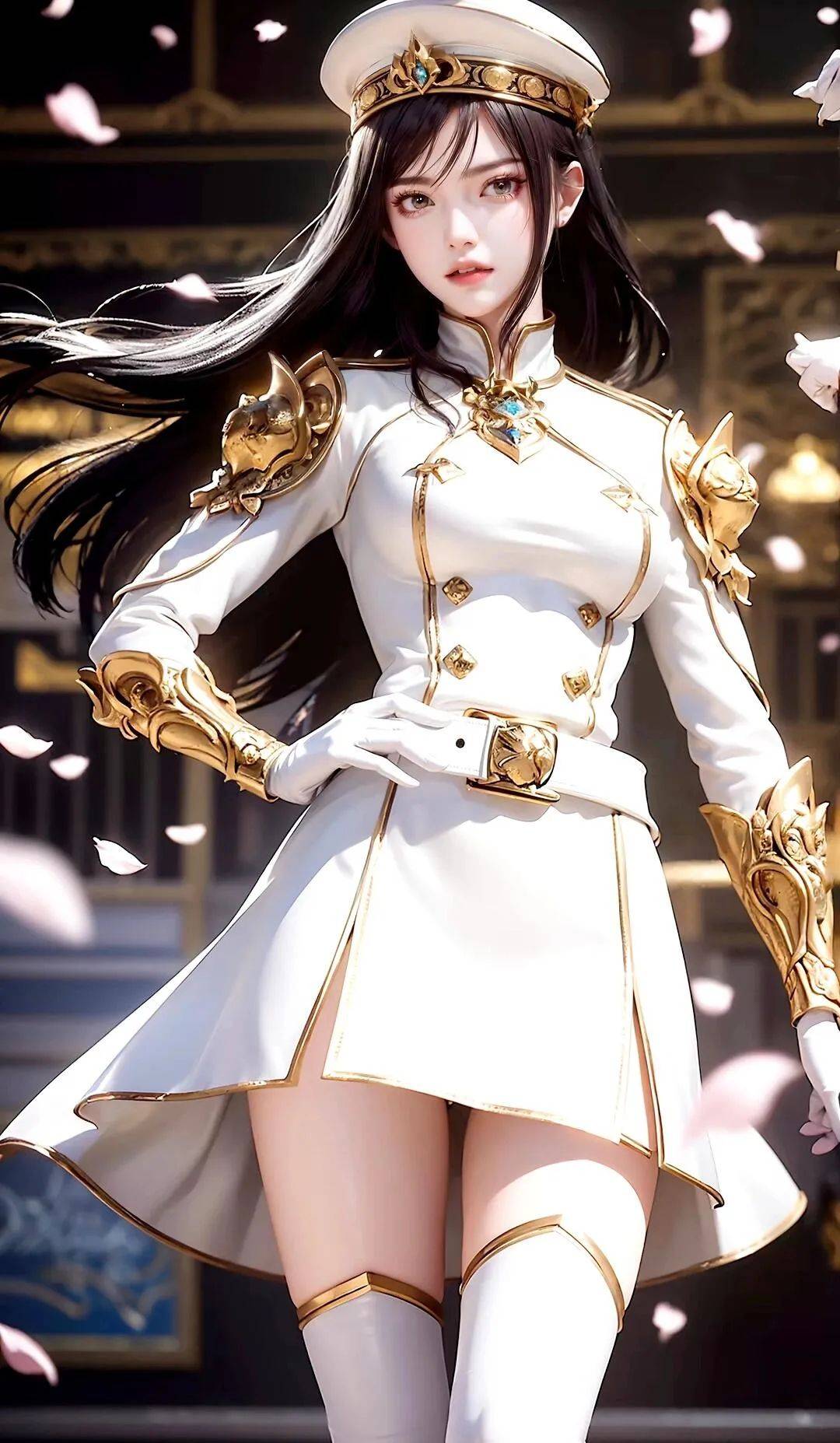 绝世唐门:赏月大美女精美壁纸来了,看这大长腿,玄机真厉害