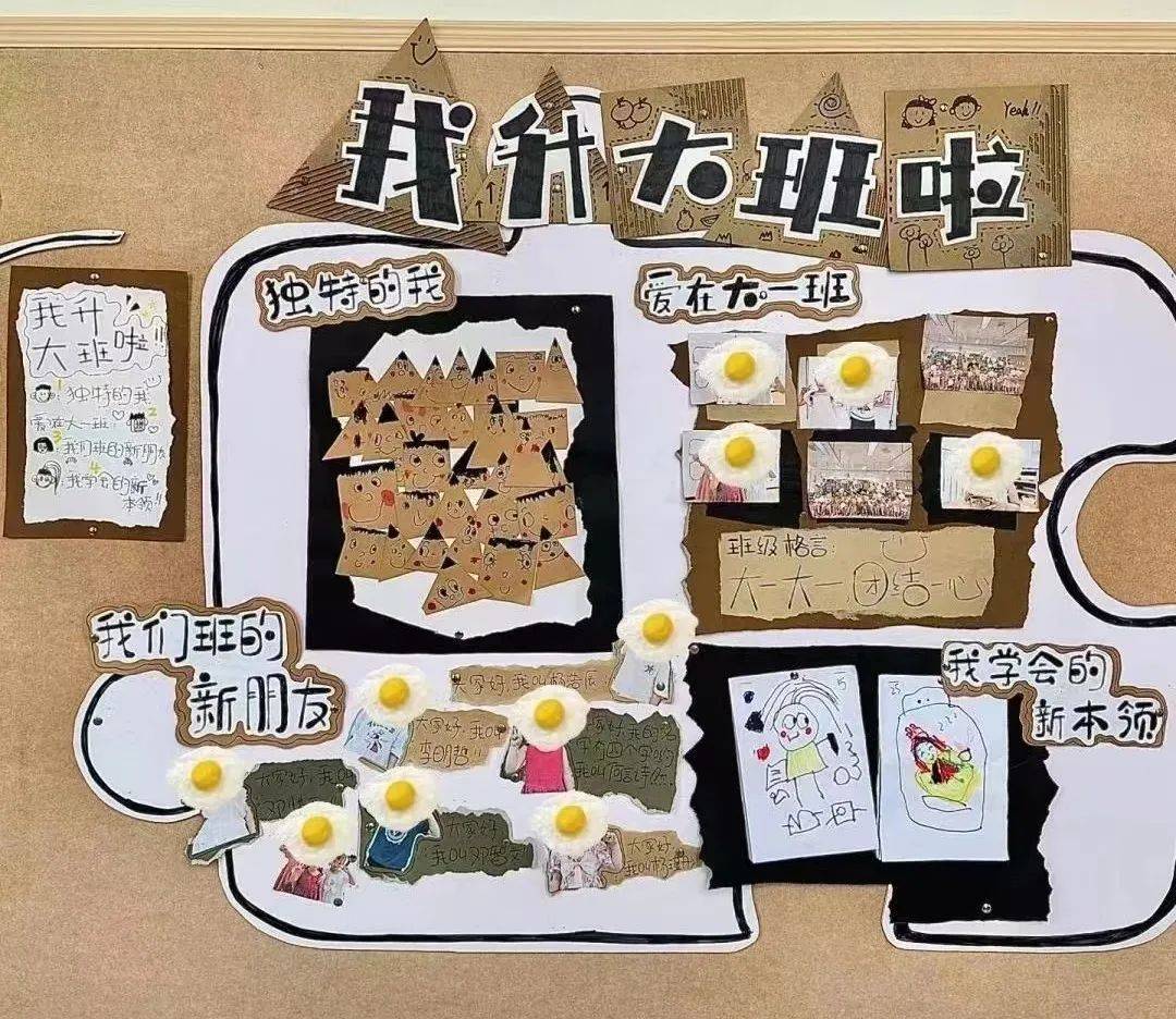 【升班环创】"幼"见归期~开学小灵感,升班大创意_幼儿