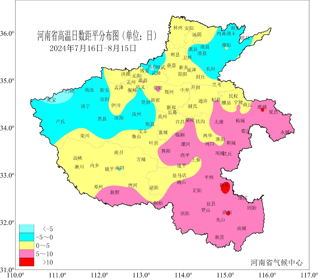 2024年七下八上期间河南气候大盘点