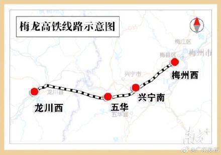 梅龙高铁线路图图片