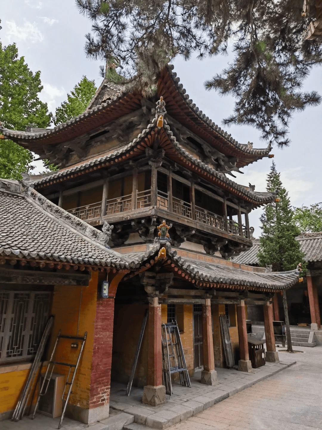 八台山寺庙图片