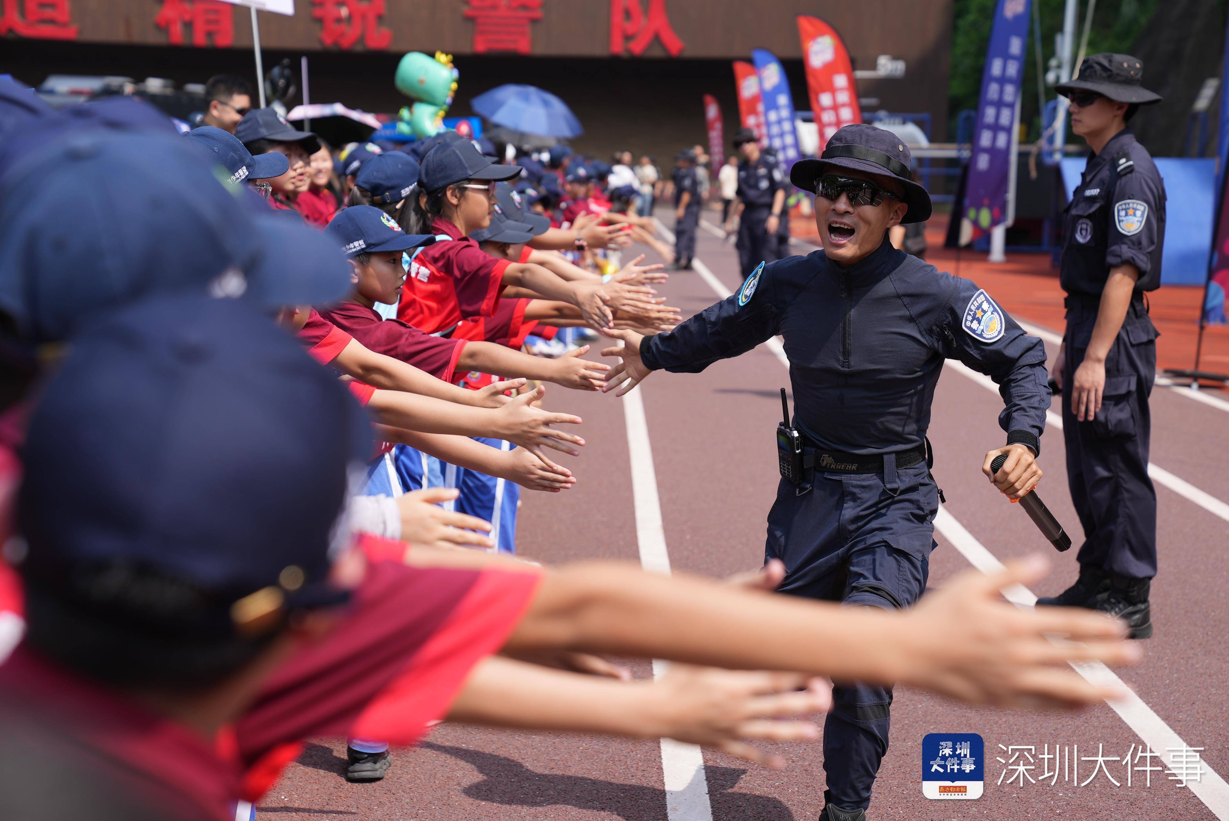 深圳警营开放日图片