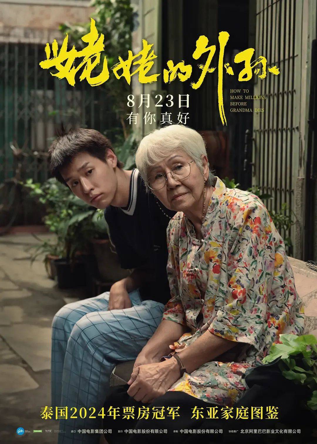 泰国2024年票房冠军《姥姥的外孙》东亚家庭图鉴