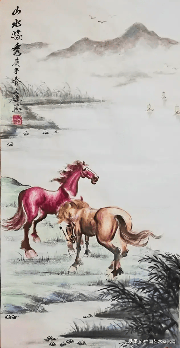 书画中国|周文俊与他画笔下的"千里马"们