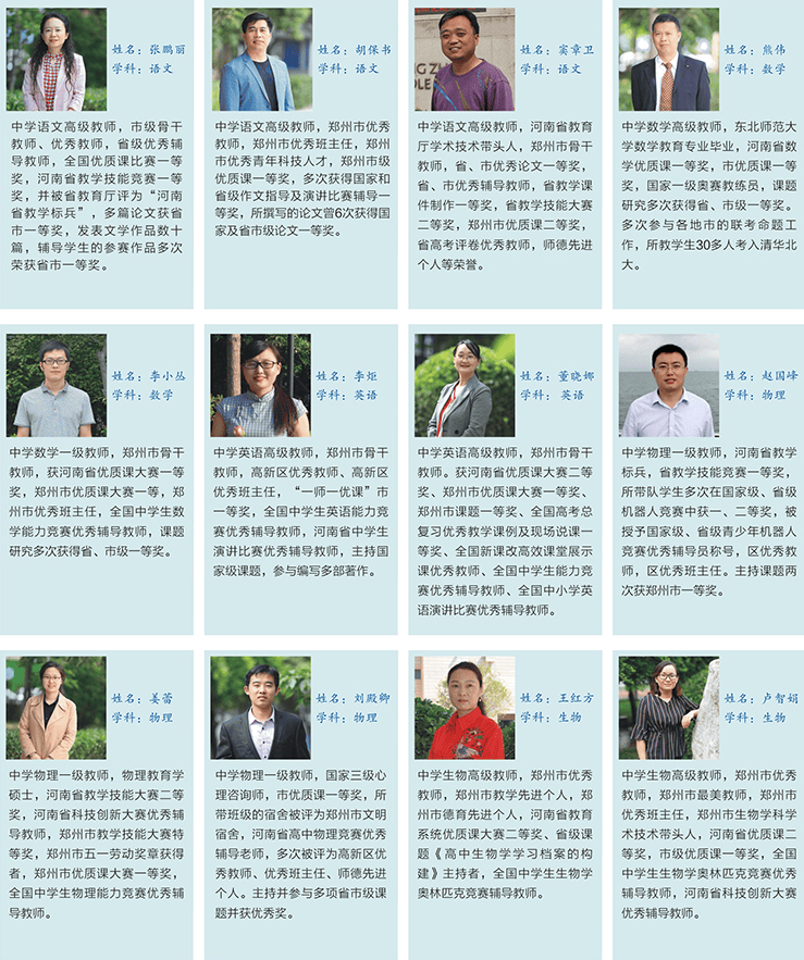 郑州中学高中部师资力量_郑州中学地址_郑州中学红梅街校区环境