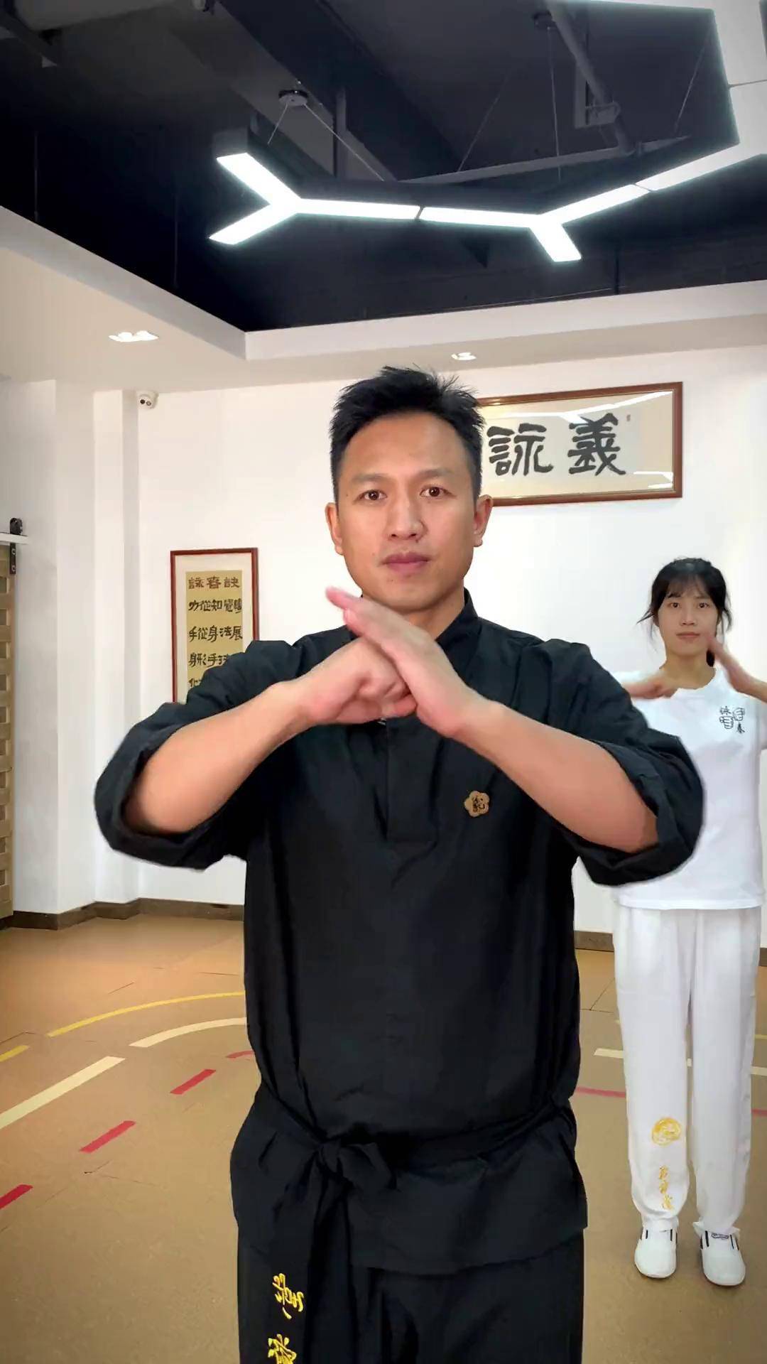 咏春拳传统木人桩128式咏春功夫叶问
