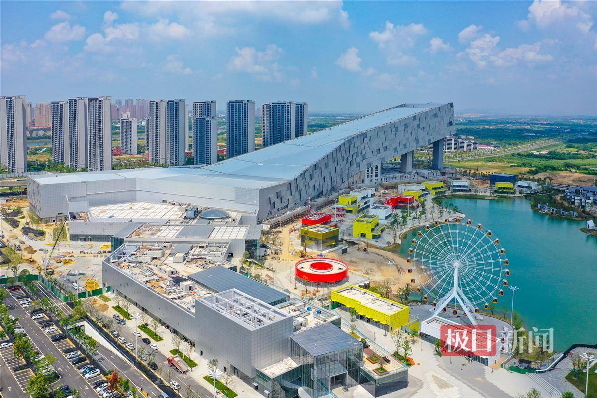 高质量发展依托黄陂｜华中最大室内滑雪场进入最后阶段