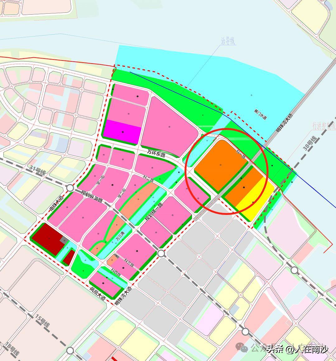 南沙珠江街控规调整!原中科院大学广州部分地块改为低容积率宅地