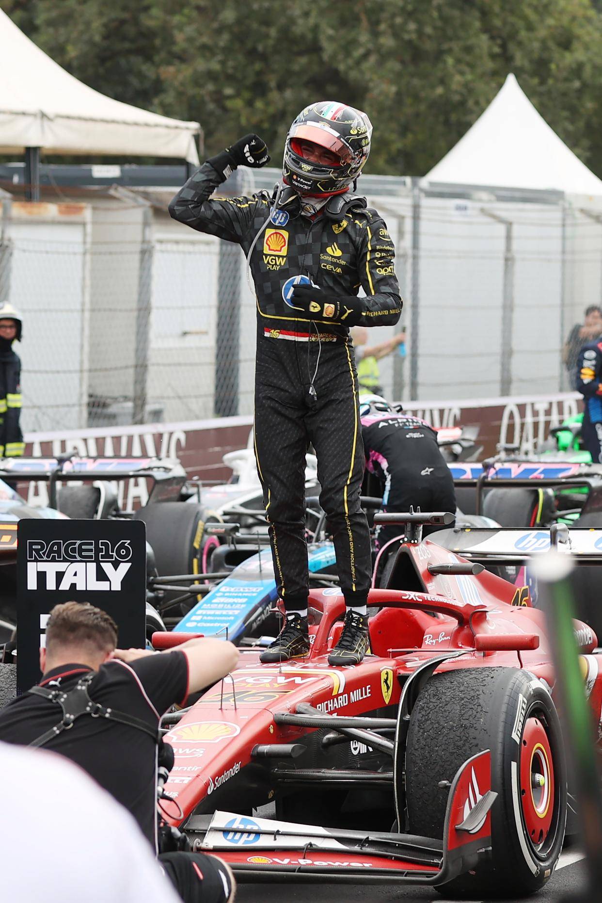 (体育)赛车——f1意大利大奖赛正赛赛况