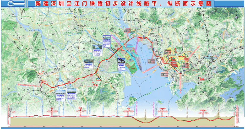 深江铁路东莞滨海湾站图片