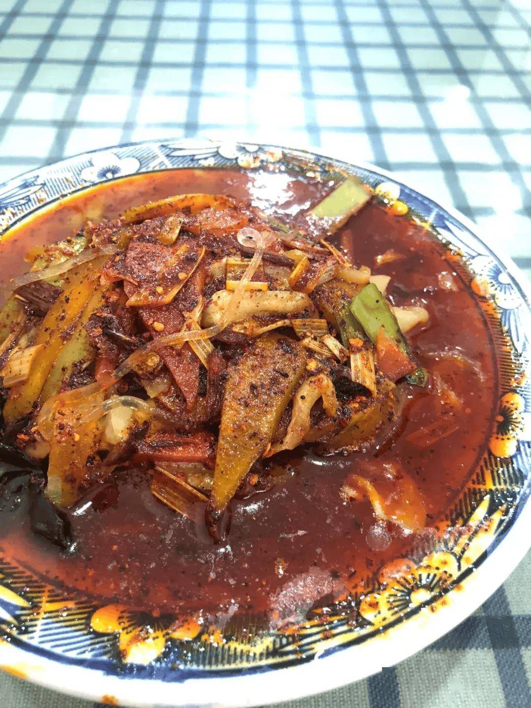 大荔水磨丝这道菜简直就是刀工的巅峰之作