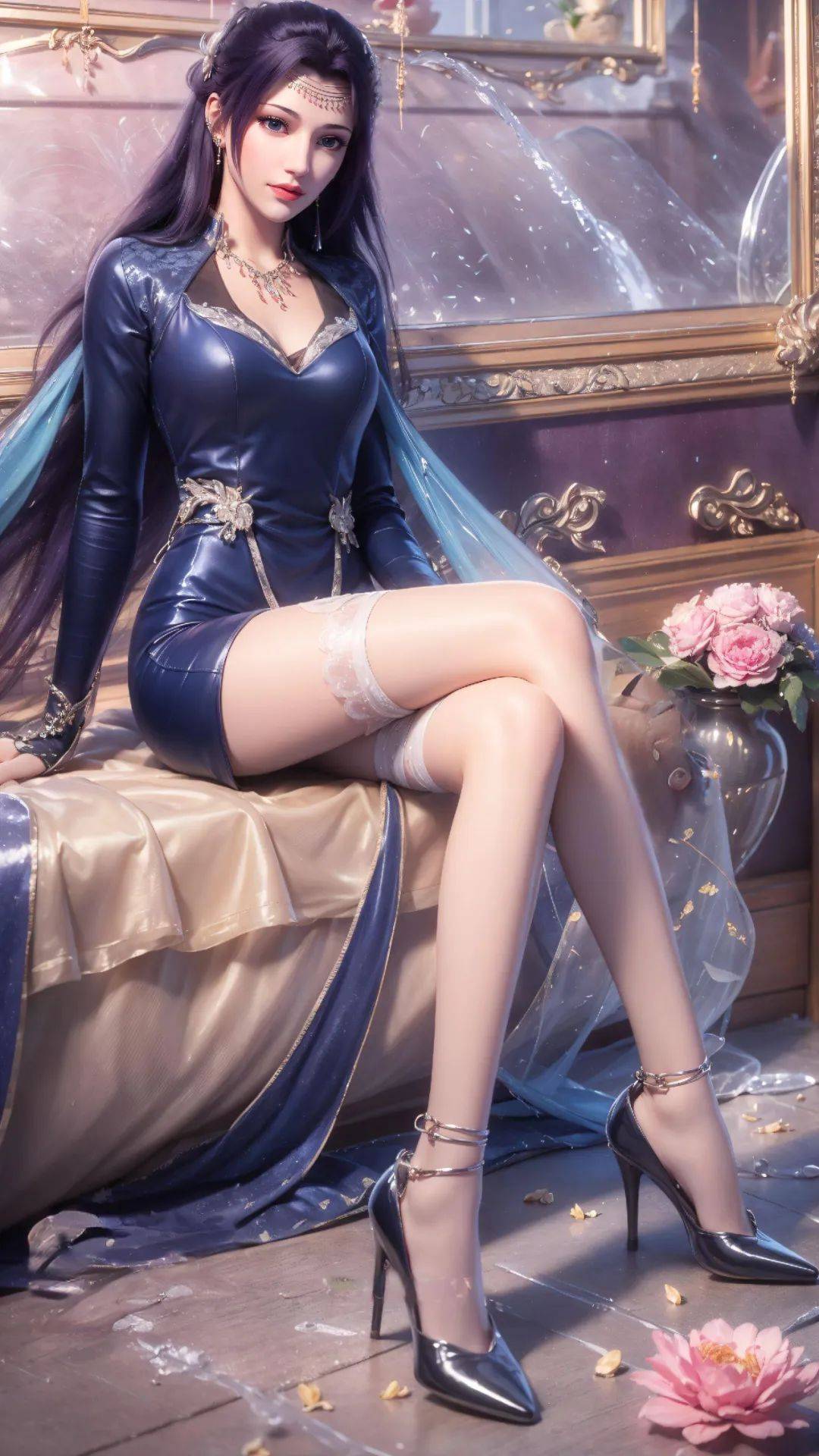 斗破苍穹:云韵精美壁纸来了,第五张最漂亮,可惜与萧炎有缘无分
