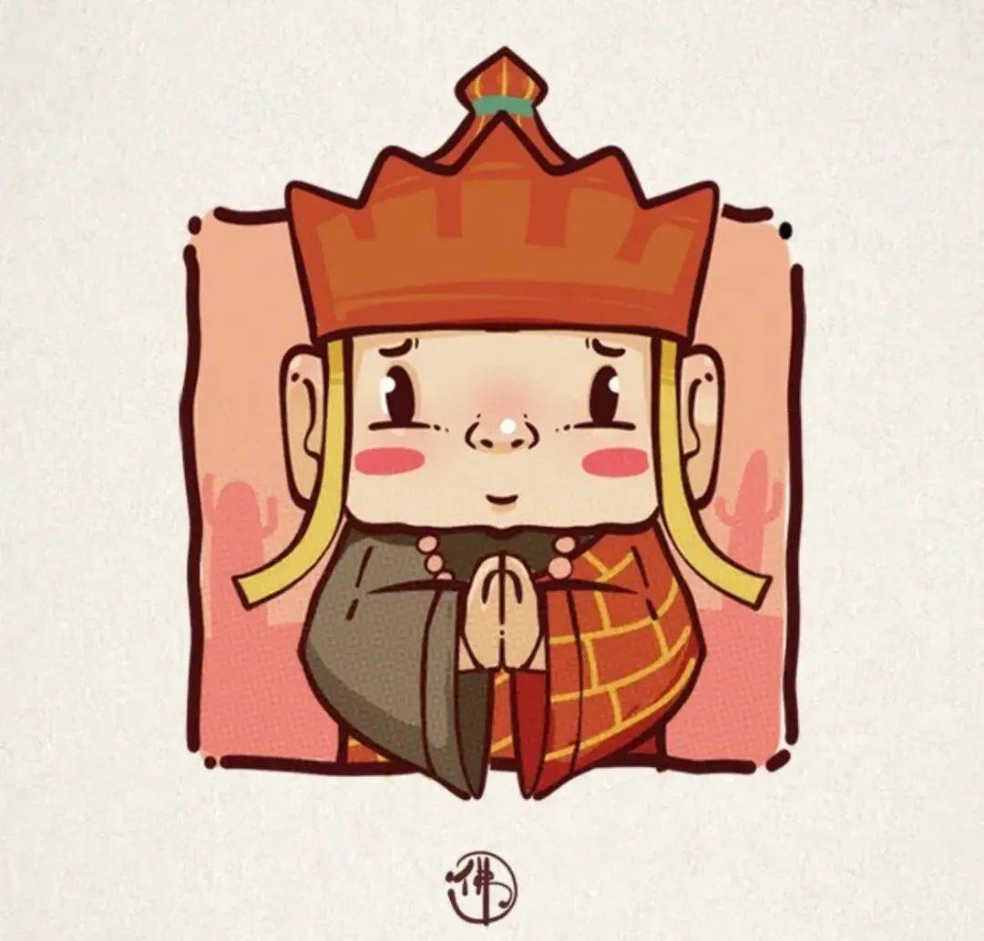 西游记插画人物头像