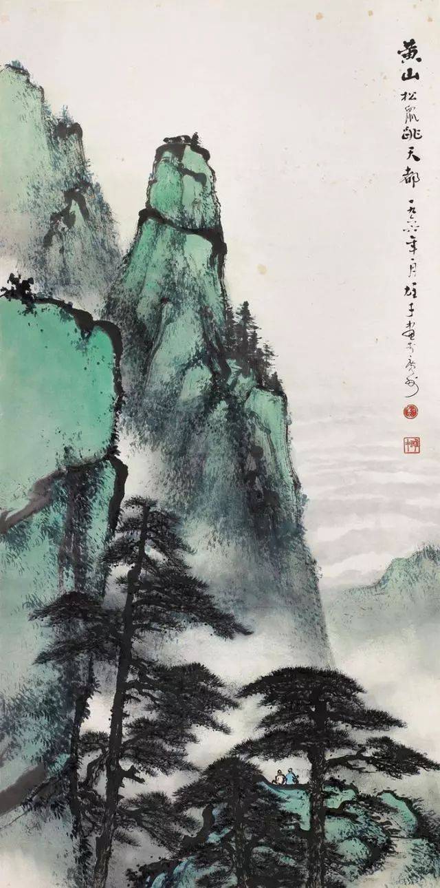 岭南巨匠黎雄才山水画欣赏