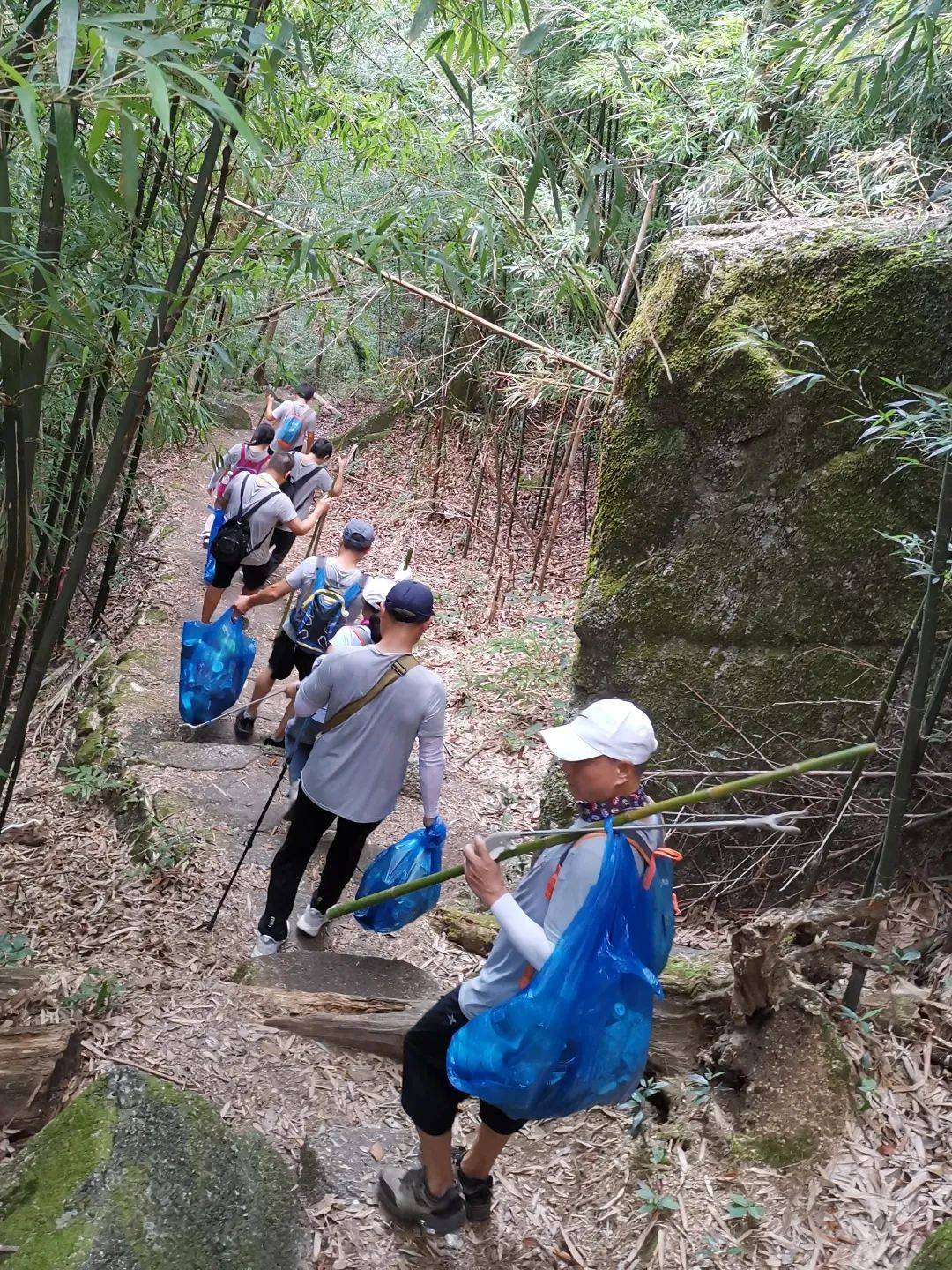 我县开展2024年保护生态军峰 公益一路有你军峰山公益行活动