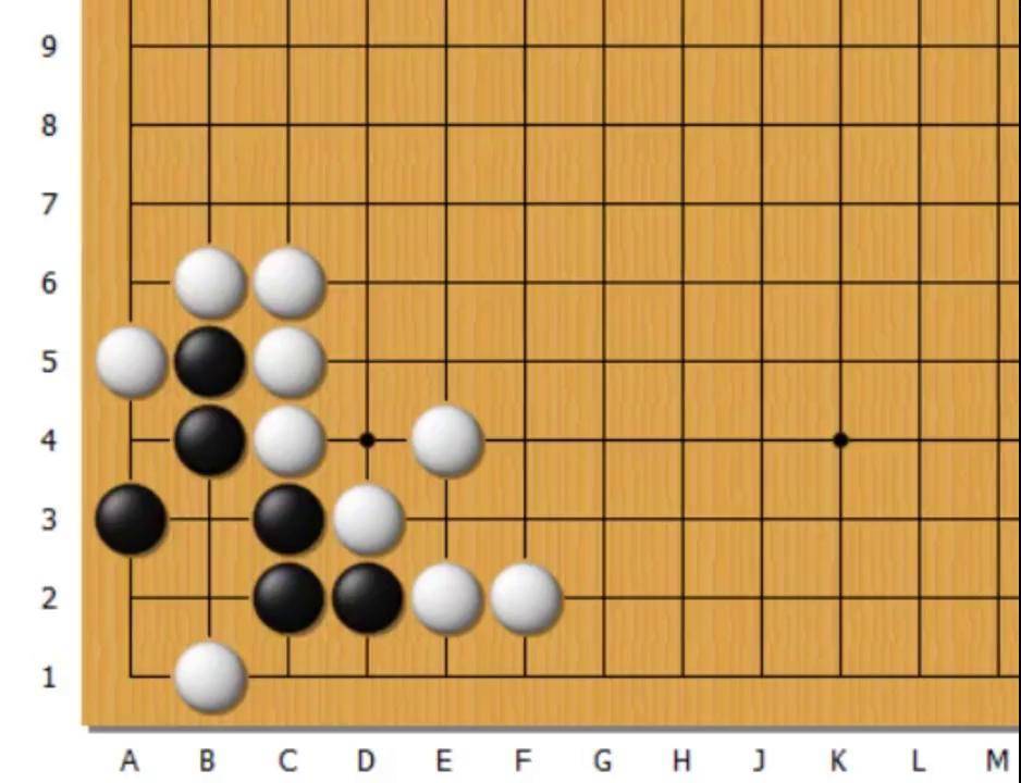 围棋角部板八死活图解图片