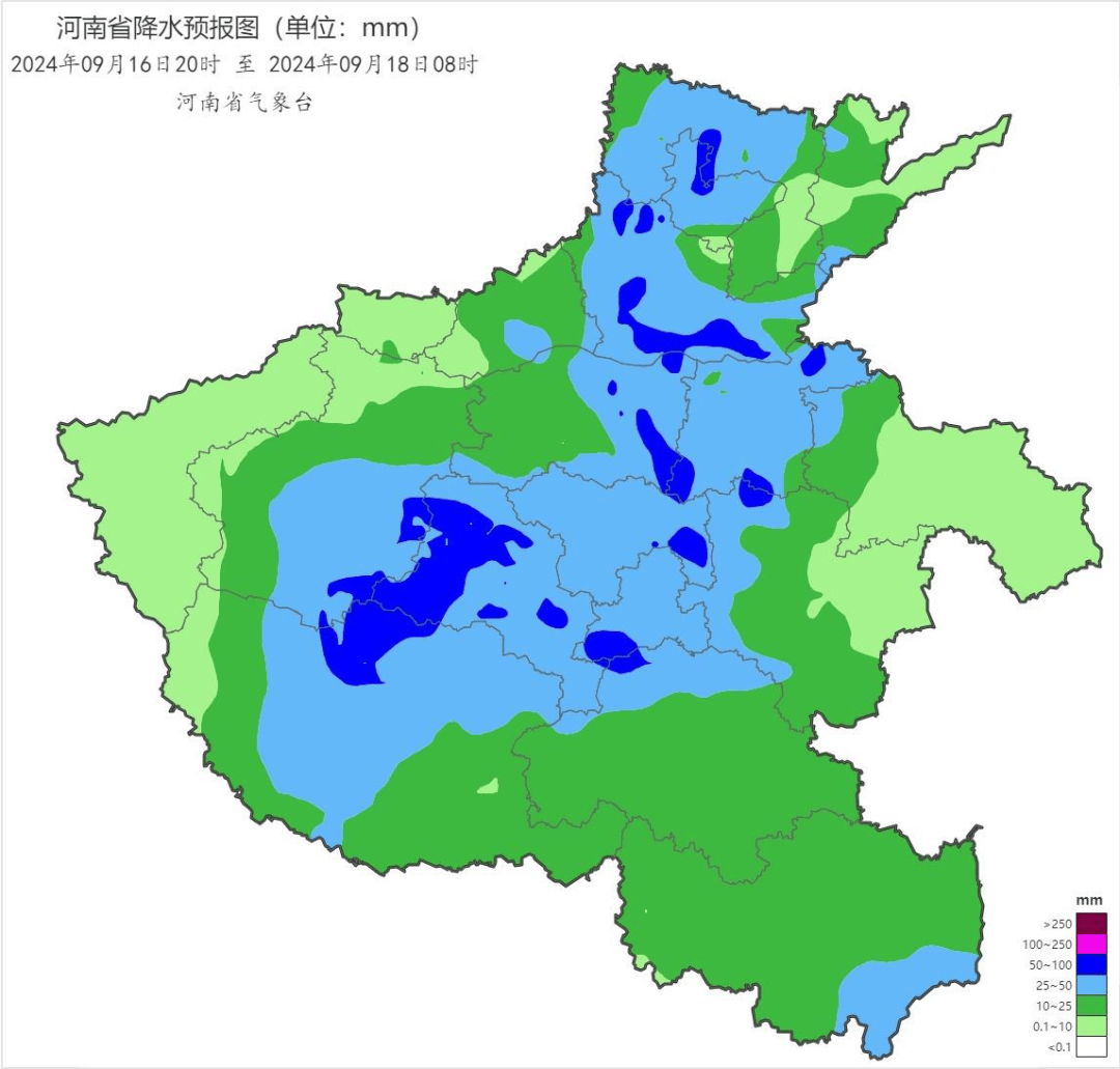 河南水灾地区地图图片