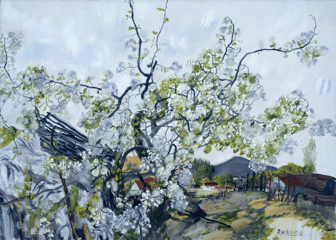 吴向东 作品_cmx_布面_油画